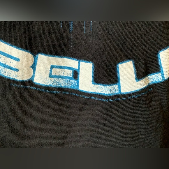 Carolina Rebellion 2012 Black L Festival T Shirt with Artists who performed - Picture 2 of 6